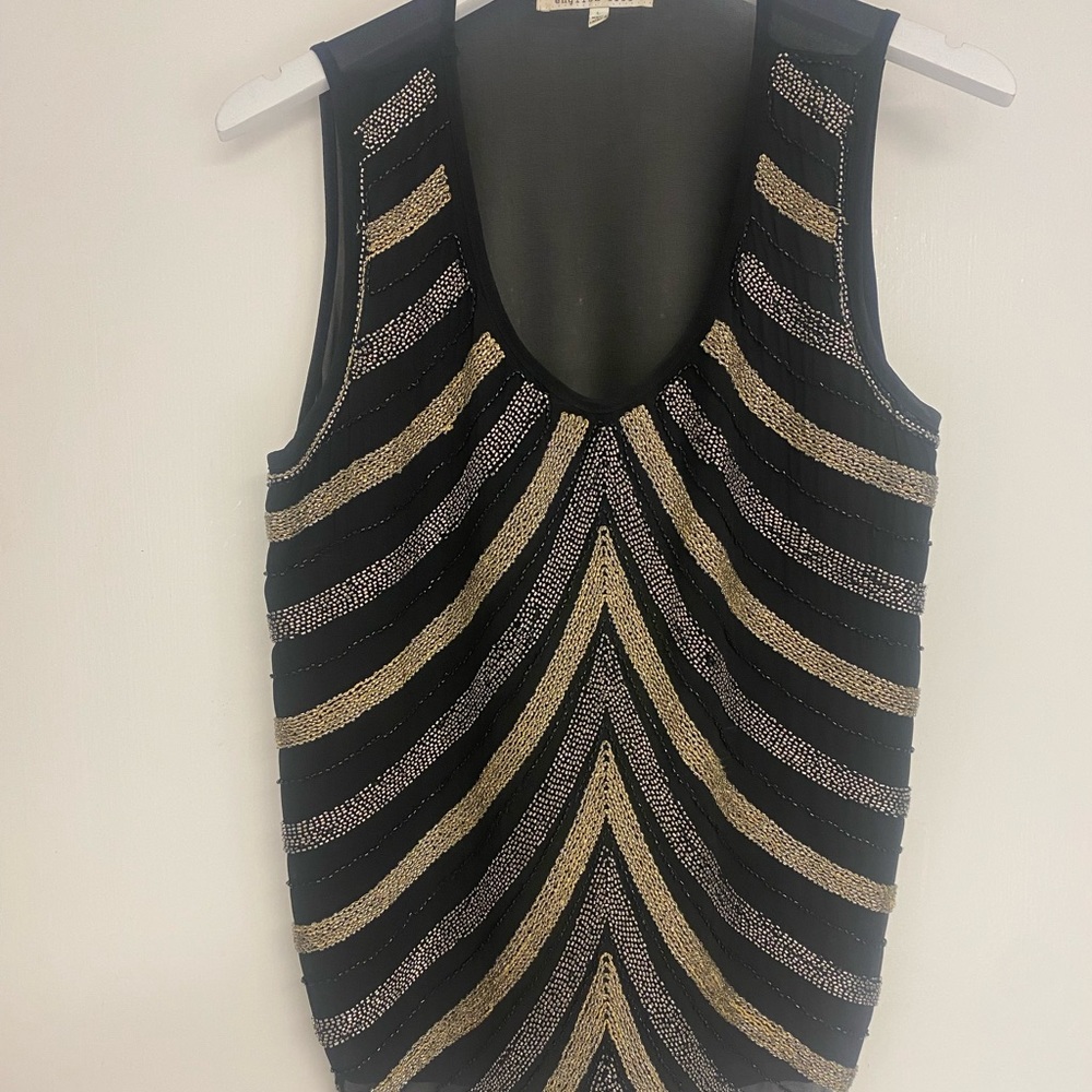 English Rose beaded evening top